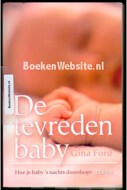 De tevreden baby