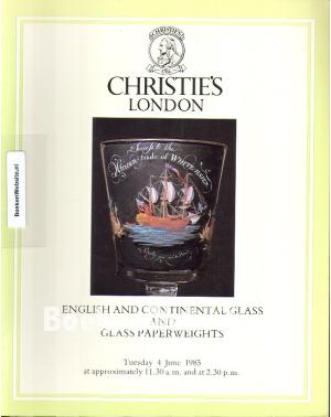 English and Continental Glass and Glass Paperweights