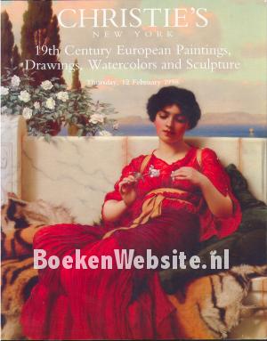 19th Century European Paintings, Drawings, Watercolors and Sculpture