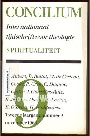 Concilium 1966 / Spiritualiteit
