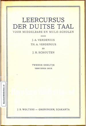 Leercursus der Duitse taal II Leercursus der Duitse taal II