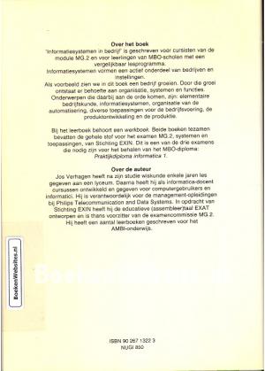 Informatie- systemen n bedrijf
