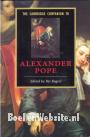 The Cambridge Companion to Alexander Pope