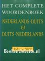 Het complete woordenboek Nederlands -Duits & D-N 