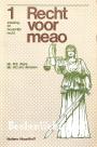 Recht voor MEAO 1