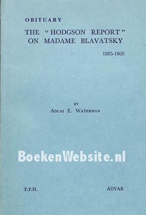 The 'Hodgson Report' on Madame Blavatsky