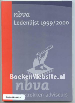 NBvA Ledenlijst 1999/2000