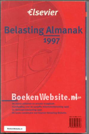 Belasting Almanak 1997