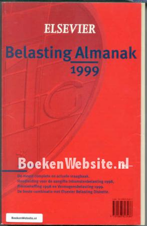 Belasting Almanak 1999