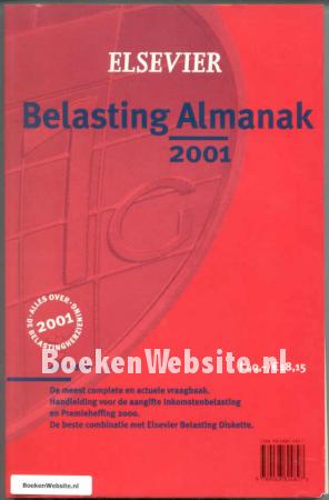 Belasting Almanak 2001