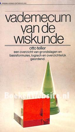 1033 Vademecum van de wiskunde 1033 Vademecum van de wiskunde