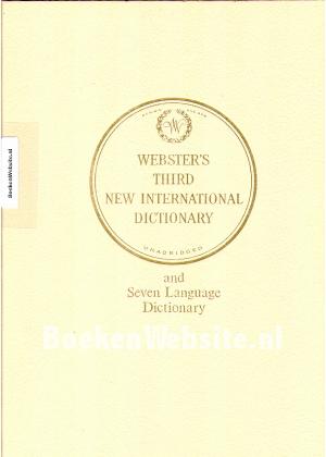 Webster's Third New International Dictionary **