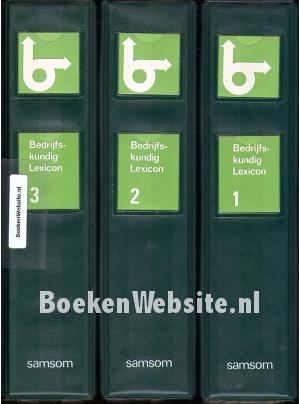 Bedrijfskundig Lexicon 3 delen