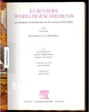 Elseviers Wereld geschiedenis **