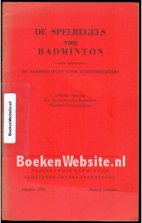 De spelregels van Badminton