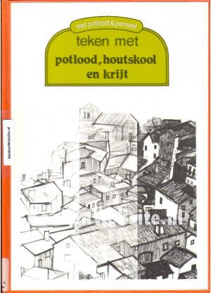 Teken met potlood, houtskool en krijt
