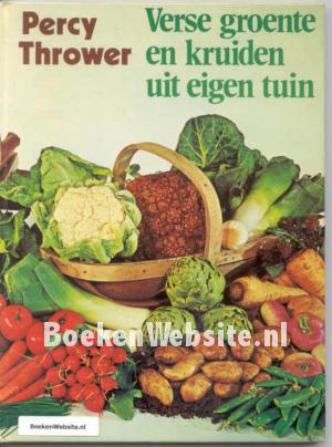 Verse groente en kruiden uit eigen tuin