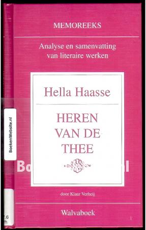 Hella Haasse Heren van de thee