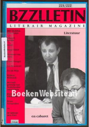 Bzzlletin 221/222 Literatuur en cabaret