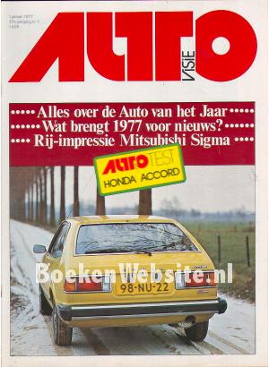 Autovisie 1977 Complete jaargang