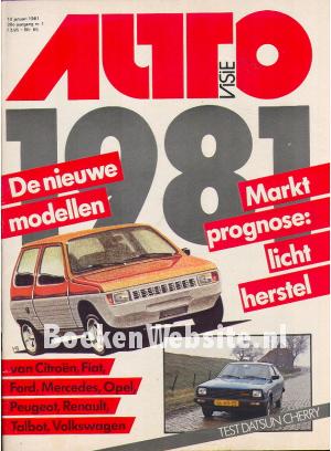 Autovisie 1981 Complete jaargang