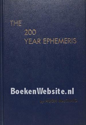 The 200 Year Ephemeris