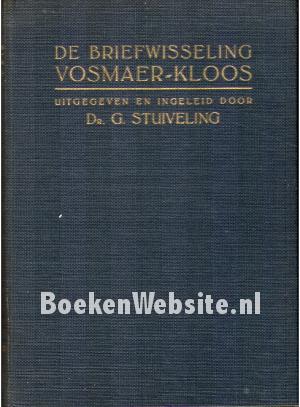 De briefwisseling Vosmaer-Kloos