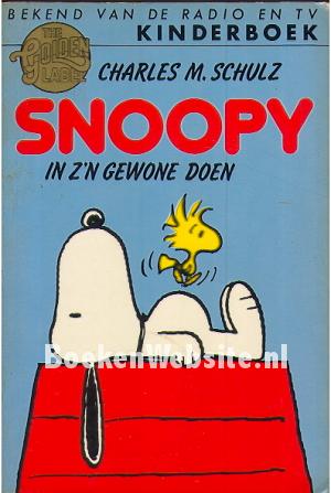 Snoopy in z'n gewone doen Snoopy in z'n gewone doen