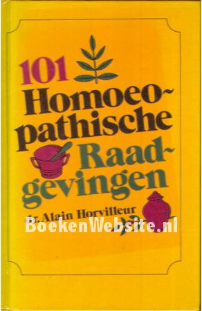 101 Homeopathische Raadgevingen