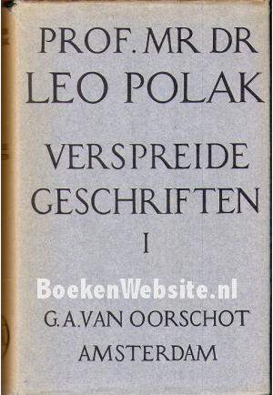 Verspreide geschriften I