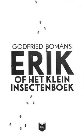 2013 Erik of het klein insectenboek