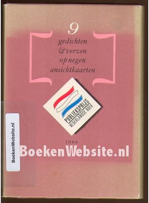 1988 9 Gedichten & verzen op negen ansichtkaarten
