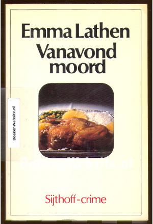 Vanavond moord Vanavond moord