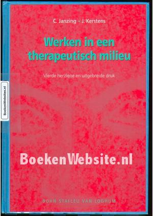 Werken in een therapeutisch millieu