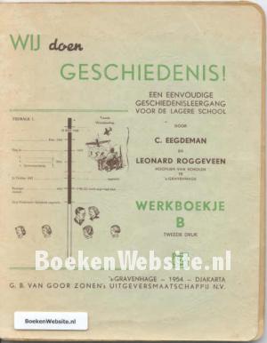 Wij doen Geschiedenis! werkboekje B