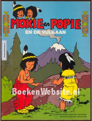 Mokie en Popie en de vulkaan