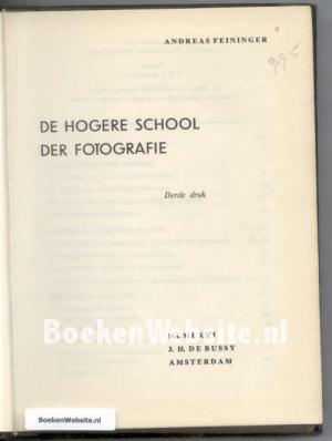 De hogere school der Fotografie De hogere school der Fotografie