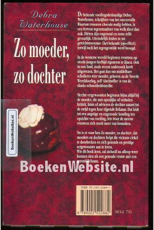 Zo Moeder Zo Dochter Waterhouse Debra Boekenwebsite Nl