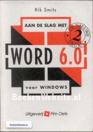 Aan de slag met Word 6.0 voor Windows