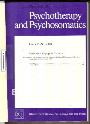 Psychotherapy and Psychosomatics 1974