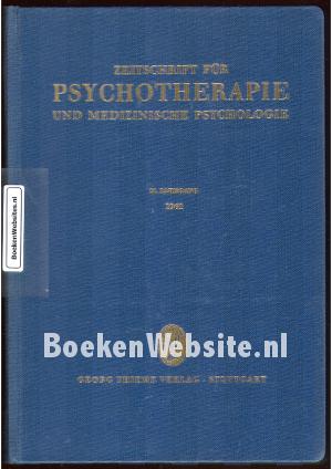 Zeitschrift fur Psychotherapie und Medizinische Psychologie 1961