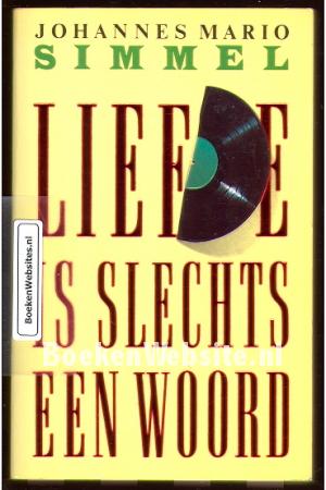 Liefde is slechts een woord