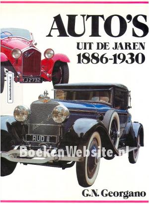 Auto's uit de jaren 1886-1930