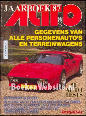 Autovisie Jaarboek 87