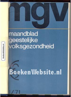 Maandblad voor de Geestelijke Volksgezondheid 1971