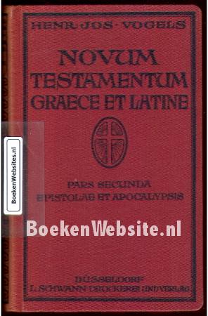 Novum Testamentum Graece et Latine 2