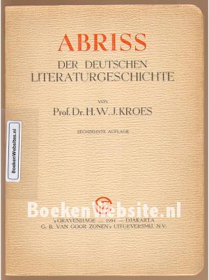 Abriss der Deutschen Literaturgeschichte