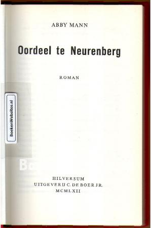 Oordeel te Neurenberg