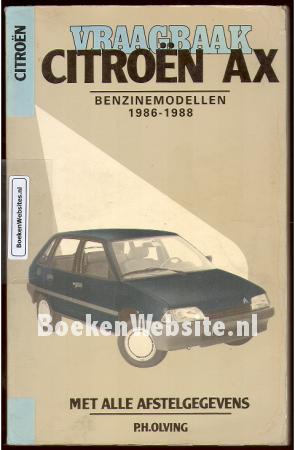 Citroen AX benzinemodellen 1986-1988 vraagbaak