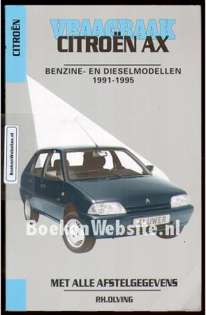Vraagbaak Citroen AX benzine- en dieselmodellen 1991-1995